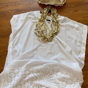 COPY - White Beach cover up, from costa smeralda Italy